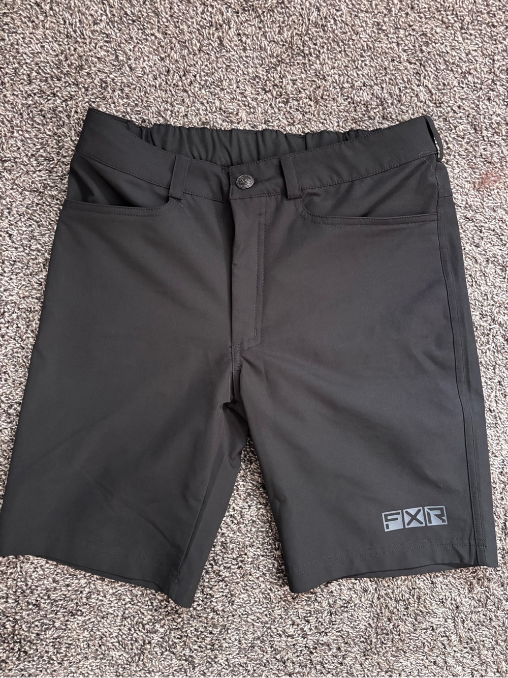 FXR Kids' Black Active Stretch Shorts